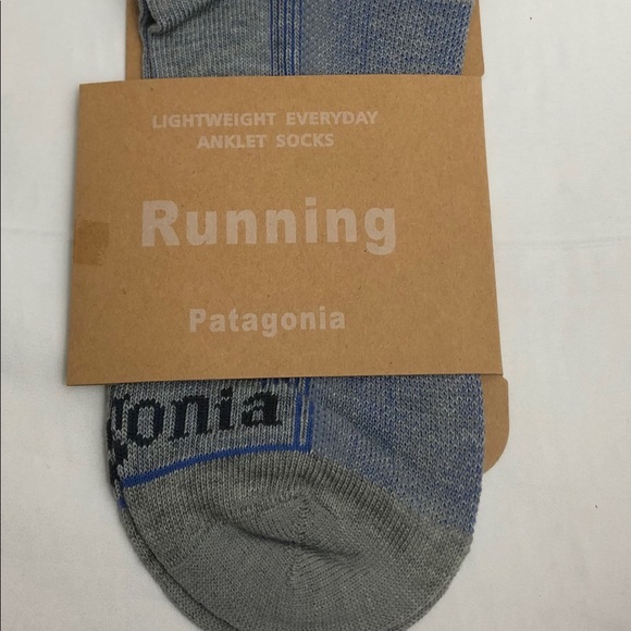 Patagonia Run Organic Cotton Socks Ankle Medium - Picture 7 of 7